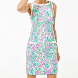 Pink Prosecco Hanging Around Kathleen Shift Dress